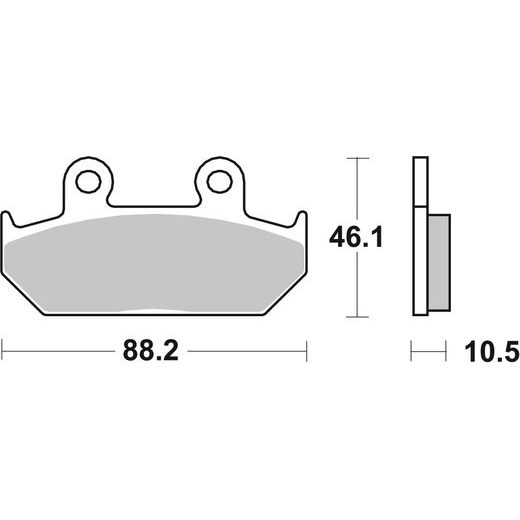 DISK PLOČICE BREMBO 07HO35SA
