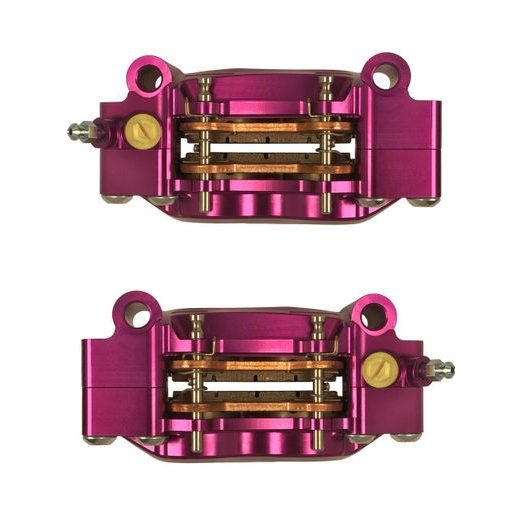 RADIAL BILLET 2-PIECE CALIPER ACCOSSATO PZ011 DISTANCE 100 MM