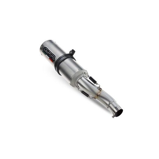 SLIP-ON EXHAUST GPR M3 HON.269.M3.TN BRUSHED TITANIUM FOR HONDA NSS 750 FORZA 2021-2024