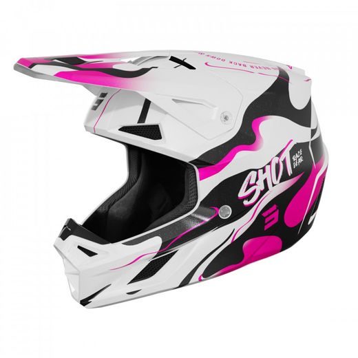 HELMET SHOT SPEED BEAST A05-21OB-C02-08 PINK PEARLY S