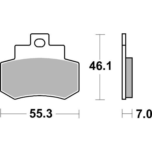 DISK PLOČICE BREMBO 07051 CC SCOOTER