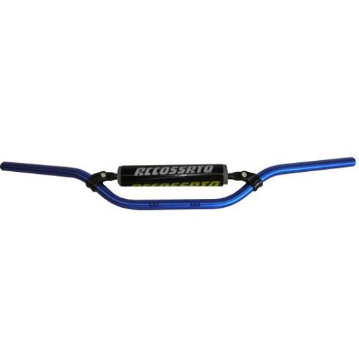 HANDLEBAR ACCOSSATO ALUMINIUM, 22 MM PLAVI