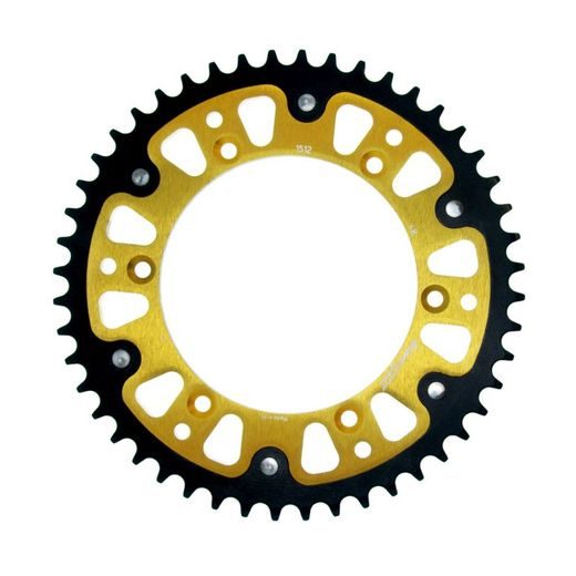 REAR SPROCKET SUPERSPROX STEALTH RST-1512:48-GLD ZLATO 48T, 520