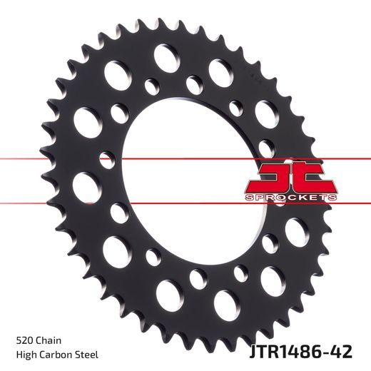 CHAIN KIT EK - SILVER CHAIN 520 DEX, X-RING (X, NX, QX, XS), CHK FRONT SPROCKET JT, CHK REAR SPROCKET JT FOR ATV HONDA TRX 200 1990-1997