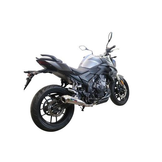 SLIP-ON EXHAUST GPR POWERCONE EVO VO.2.1.RACE.PCEV BRUSHED STAINLESS STEEL INCLUDING LINK PIPE