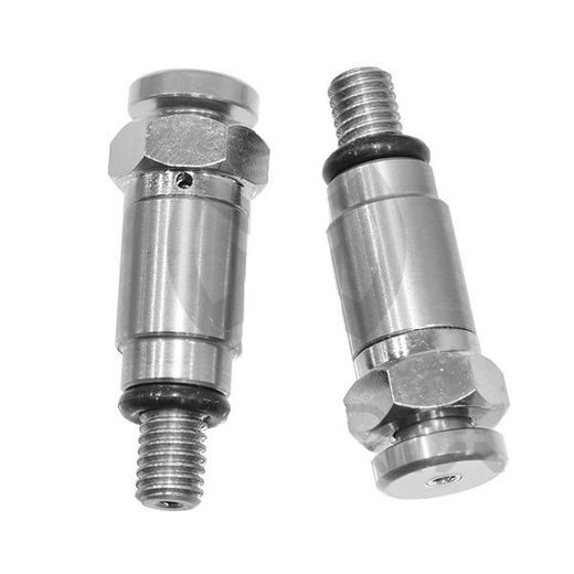 BLEEDER SET FOR FORKS MOTION STUFF (M5X0,8) SILVER