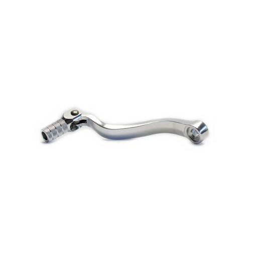 GEARSHIFT LEVER MOTION STUFF 838-00210 SILVER POLISHED ALUMINUM