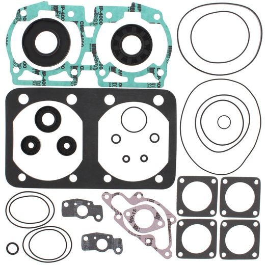 COMPLETE GASKET KIT WITH OIL SEALS WINDEROSA CGKOS 711214