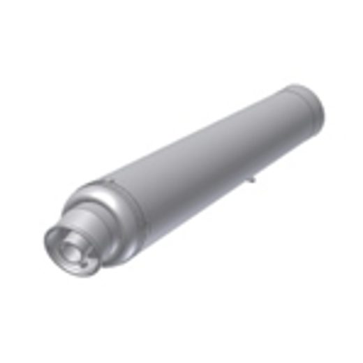 SILENCER MIVV X-CONE ACC.016.SC1 STAINLESS STEEL Ø80 - Ø50 INLET