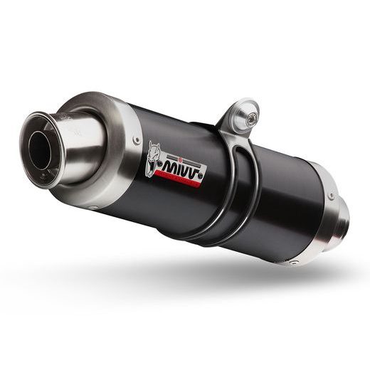 SILENCER MIVV GP H.047.LXB STEEL BLACK D105