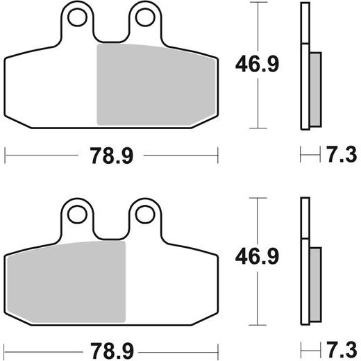 DISK PLOČICE BREMBO 07057XS
