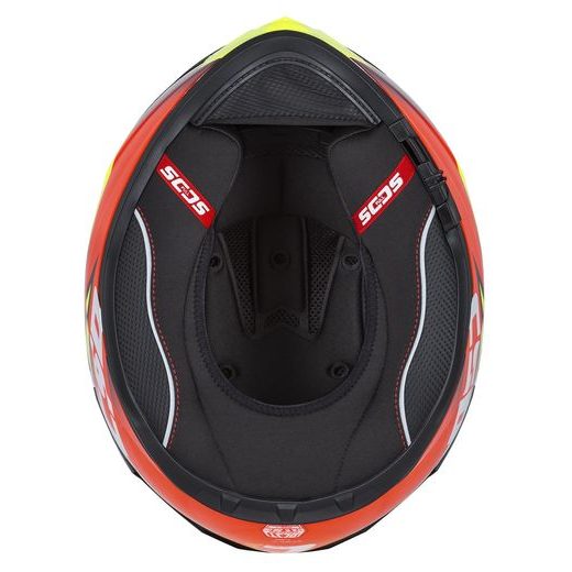 FULL FACE HELMET CASSIDA INTEGRAL GT 2.1 FLASH FLUO YELLOW/ FLUO RED/ BLACK/ WHITE L