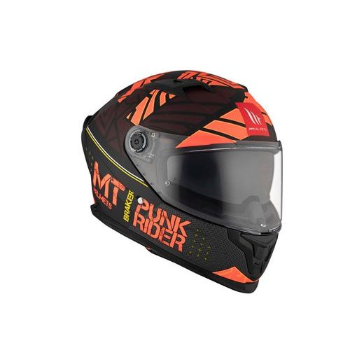 FULL FACE HELMET MT HELMETS BRAKER SV PUNK RIDER B5 MATT M
