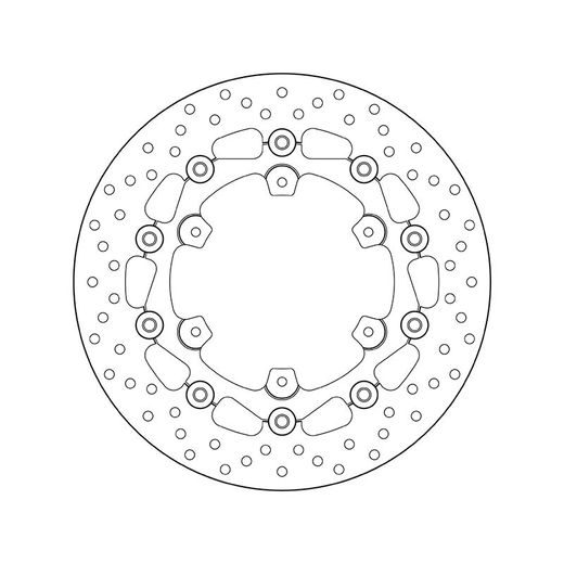 KOČIONA DISK BREMBO 78B408A5 FLOATING