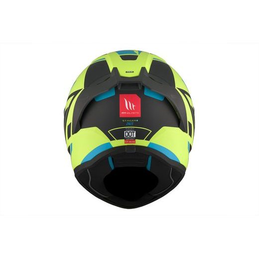 FULL FACE HELMET MT HELMETS STINGER 2 ZIVZE C3 MATT FLUOR L