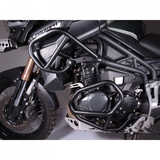 ENGINE GUARDS RDMOTO CF125SKD BLACK STRUCTURED