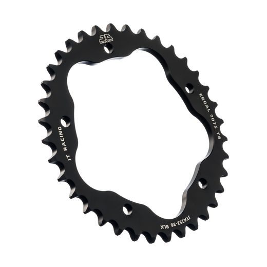 REAR ALU SPROCKET JT JTA 752-36BLK 36T, 525 CRNI