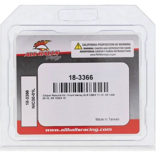CALIPER REBUILD KIT ALL BALLS RACING 18-3366