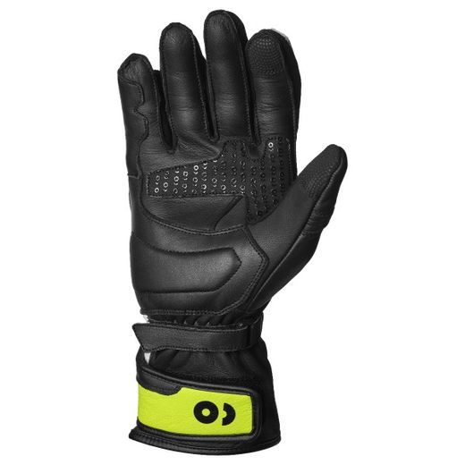 RUKAVICE GMS GR-1 SF ZG41000 BLACK-WHITE-YELLOW L