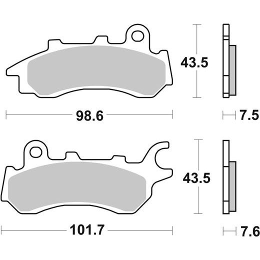 DISK PLOČICE BREMBO 07HO64CC CC ROAD