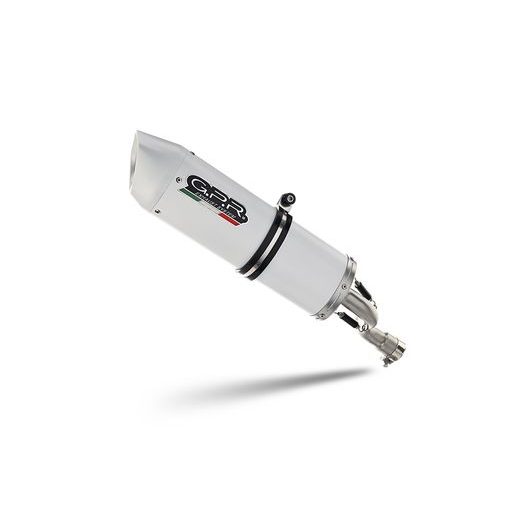 SLIP-ON EXHAUST GPR ALBUS S.196.CAT.ALB WHITE GLOSSY