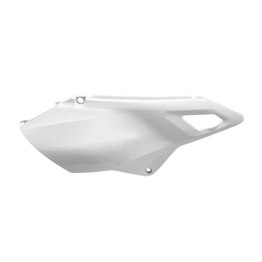 SIDE PANELS POLISPORT 8610700003 RESTYLING WHITE FOR SUZUKI DR-Z 400 2000-2025