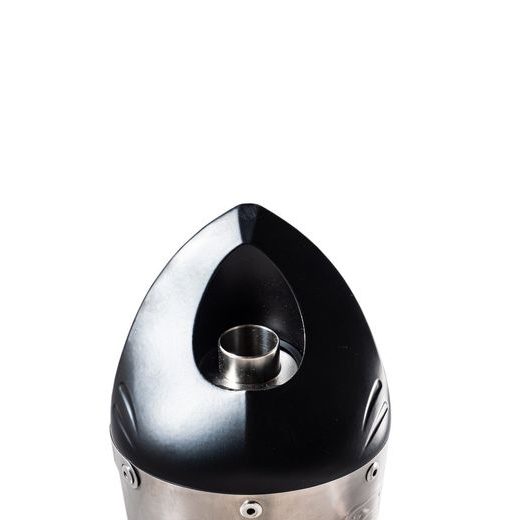 SLIP-ON EXHAUST GPR TIBURON H.156.TIBTO BRUSHED TITANIUM INCLUDING REMOVABLE DB KILLER AND LINK PIPE