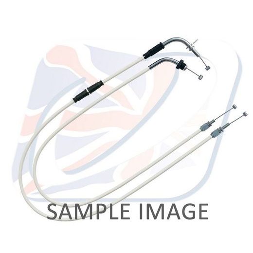 THROTTLE CABLE VENHILL S01-4-108-WT FEATHERLIGHT WHITE