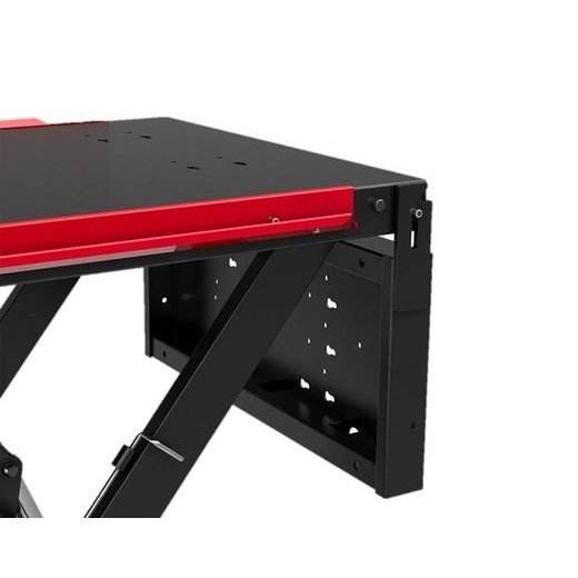 MOTORCYCLE LIFT LV8 GOLDRAKE 800 EG800HCSE.R WITH ELECTRO-HYDRAULIC UNIT, SPLIT VERSION (RED)