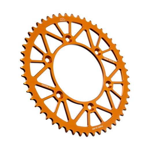 REAR ALU SPROCKET JT JTA 897-52ORG 52T, 520 ORANGE