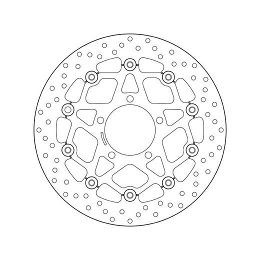 KOČIONA DISK BREMBO 78B40861 FLOATING