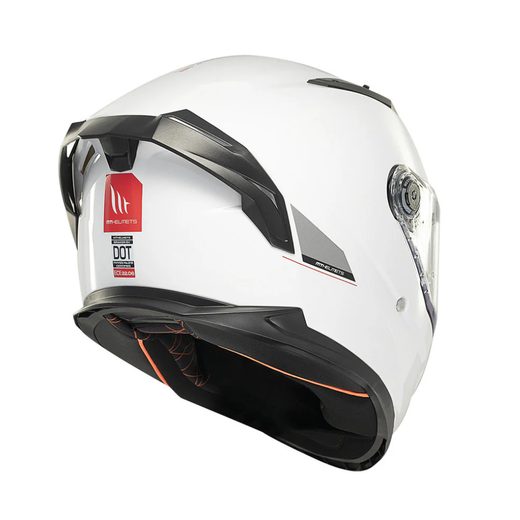 HELMET MT HELMETS BRAKER SV SOLID A0 GLOSS PEARL WHITE XXL