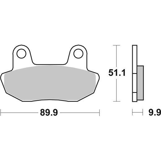DISK PLOČICE BREMBO 07HO1609 CC ROAD