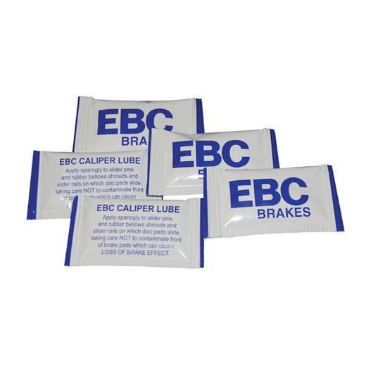 BRAKE CALIPER LUBE EBC LUBE010 (PACK OF 10 SACHETS)