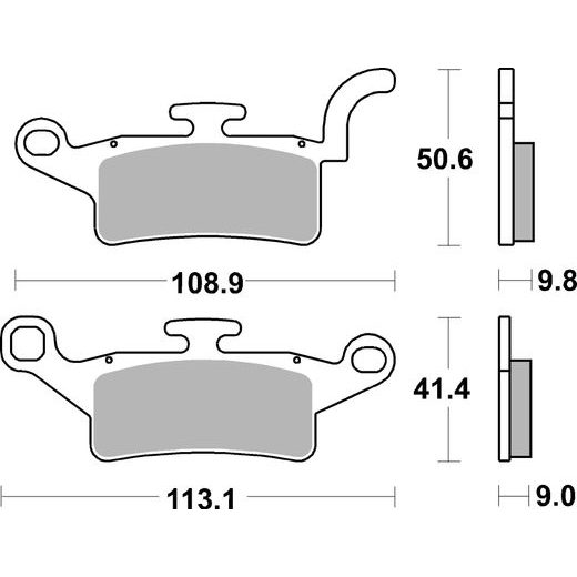 DISK PLOČICE BREMBO 07093 CC SCOOTER