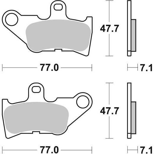DISK PLOČICE BREMBO 07046 CC SCOOTER
