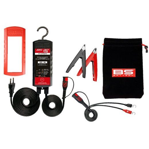 PUNJAČ ZA AKUMULATORE BS-BATTERY SMART BS30MAX (SUITABLE ALSO FOR LITHIUM) 12V 3A
