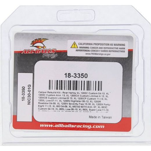 CALIPER REBUILD KIT ALL BALLS RACING 18-3350
