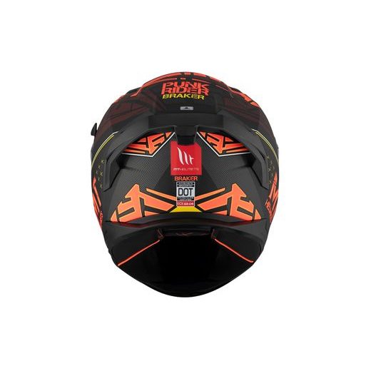 FULL FACE HELMET MT HELMETS BRAKER SV PUNK RIDER B5 MATT XXL