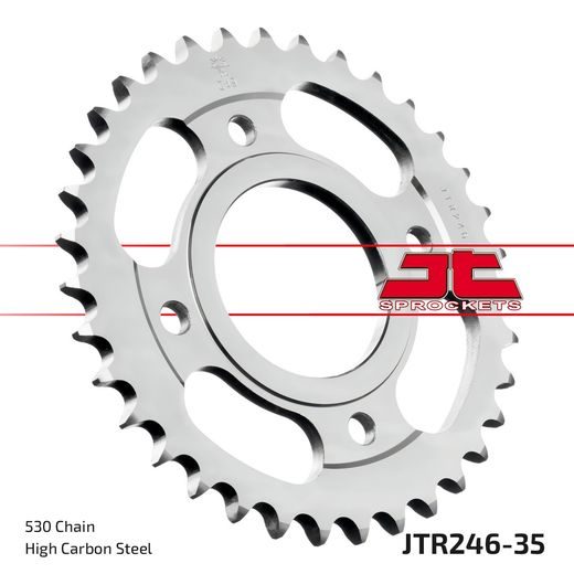 CHAIN KIT EK - SILVER CHAIN 530 SRO, O-RING, CHK FRONT SPROCKET JT, CHK REAR SPROCKET JT FOR HONDA CM 400 T 1979-1980