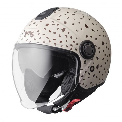 JET HELMET GMS GELATO ZG11501 STRACCIATELLA M