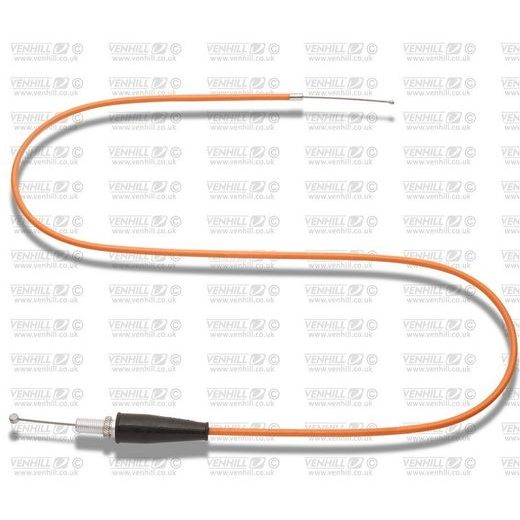 THROTTLE CABLE VENHILL O01-4-007-OR FEATHERLIGHT ORANGE