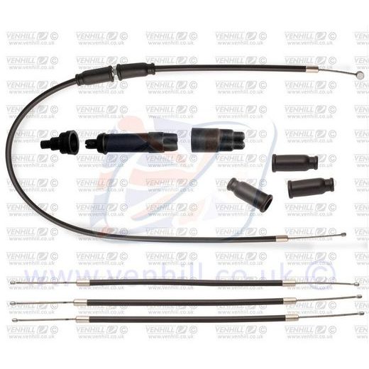THROTTLE CABLE VENHILL T01-4-131-BK FEATHERLIGHT CRNI