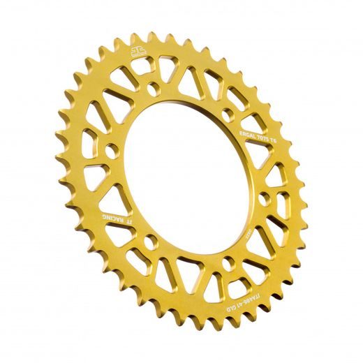 REAR ALU SPROCKET JT JTA 486-41GLD 41T, 520 ZLAT