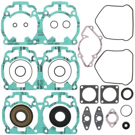 COMPLETE GASKET KIT WITH OIL SEALS WINDEROSA CGKOS 711234