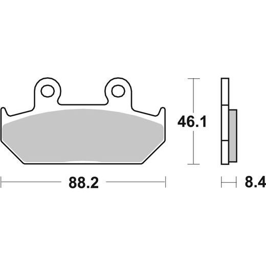 DISK PLOČICE BREMBO 07HO23SA