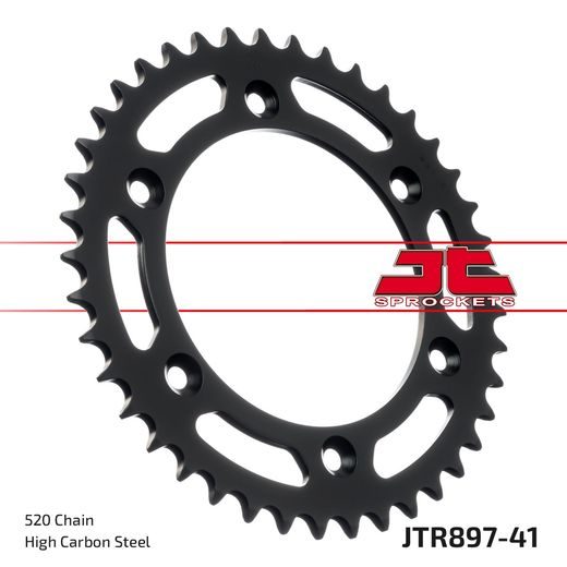CHAIN KIT D.I.D CHAIN - SILVER CHAIN 520 VX, X-RING (X, NX, QX, XS), CHK FRONT SPROCKET JT CHK RUBBER CUSHIONED, CHK REAR SPROCKET JT FOR KTM DUKE 790 2020-2023