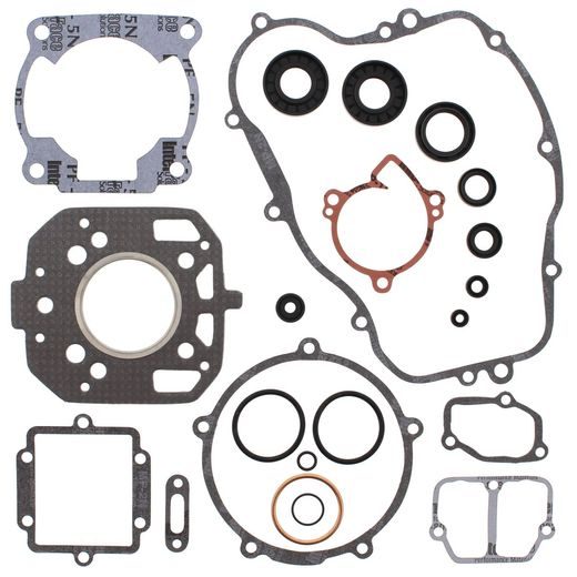 COMPLETE GASKET KIT WITH OIL SEALS WINDEROSA CGKOS 811421