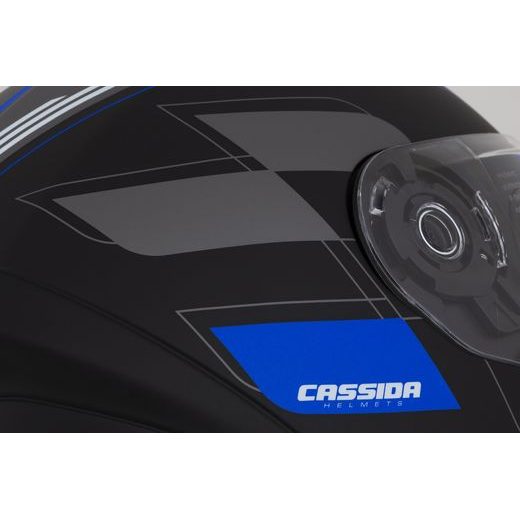 FULL FACE HELMET CASSIDA INTEGRAL 3.0 ROXOR BLUE MATT/ BLUE/ GREY/ WHITE 2XL