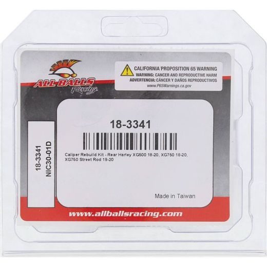 CALIPER REBUILD KIT ALL BALLS RACING 18-3341